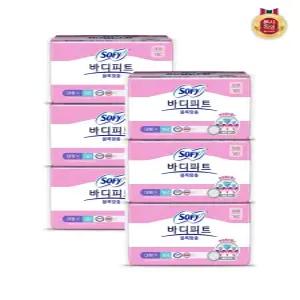 [쏘피]바디피트 볼록맞춤 대형 16P x 6팩