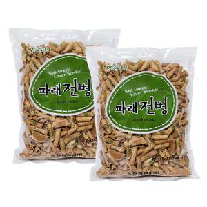 한양 파래전병 대용량 옛날과자 간식 주전부리 1kg 2봉