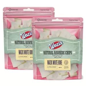 와직 로하이드 칩스 x2개 WAZIX 콜라겐듬뿍 애견껌