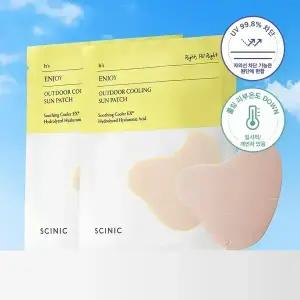 [1+1] 싸이닉 엔조이 아웃도어 쿨링 하이드로겔 선패치(4개입)