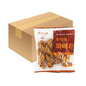 에코푸드 추억의 꽈배기 150g 14개입 1박스 스낵 무