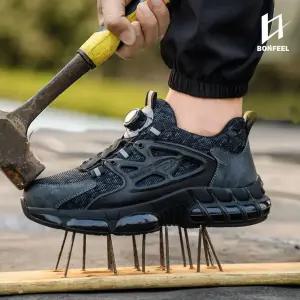 본필 4인치 다이얼 작업화 BSS812 발이 편한 워킹화 운동화 트레킹화
