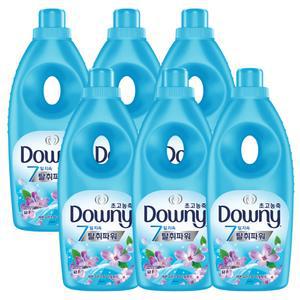 다우니 탈취파워 레몬그라스와 달콤한 라일락 본품 1L 6개