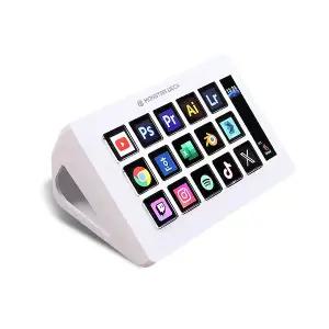 몬스타기어 몬스타덱 TS115 한글 (화이트) 스트리밍 동영상편집 단축키 키패드