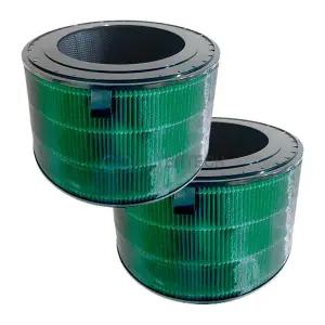 [필터테크]LG 퓨리케어360 2단형 AS332NSFC 고급형 공기청정기필터 호환 1년세트