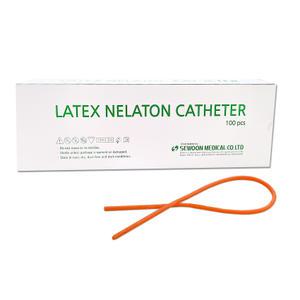 세운 넬라톤카테터 7번 100개 멸균라텍스 일회용 소변줄  자가도뇨관 도뇨관 흡입튜브