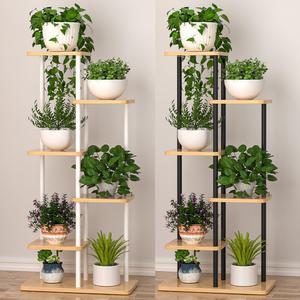 마치  거실 플라워 인테리어 화분 선반 5단 7단