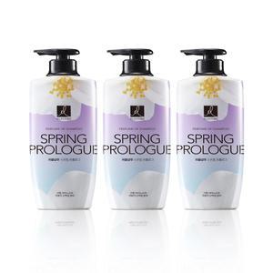 엘라스틴 퍼퓸 스프링프롤로그 샴푸 600ml, 3개