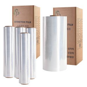 굿매너 공업용랩 스트레치필름 18mic X 500mm X 350m X 4롤