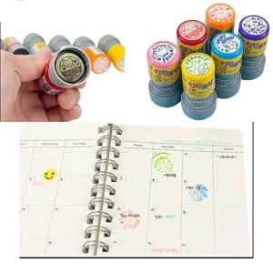 칭찬 스탬프 도장 6종 세트 훌륭해요 참잘했어요 OK 상 검