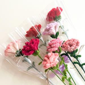 모루 꽃 카네이션 만들기 스승의날 어버이날 선물 조화 철사 DIY 키트 한송이 선물