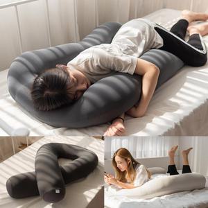 국산 뚱뚱 쫀득 말랑 바디필로우 U자형 L자형 푹신 냉감소재 물세탁