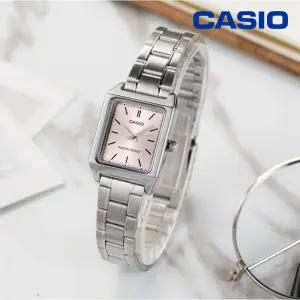 백화점AS 카시오 클래식 스퀘어 사각 여자 메탈시계 LTP-V007D-4EDF 지코스모 공식수입 정품