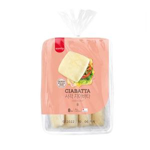 삼립 냉동 사각치아바타 8입 3봉