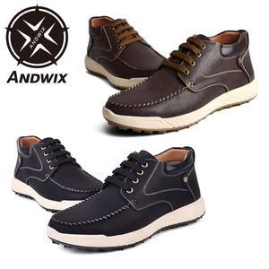 [기타]앤드윅스 트롬본 스파이크리스 남성 지퍼 로우탑 골프화