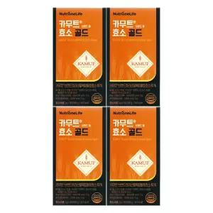뉴트리원 카무트 효소 골드 3g x 30포 4개 / 써클