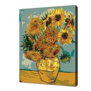 아트박스/셀프페인팅 에코솔 미니명화 해바라기 2030 12색