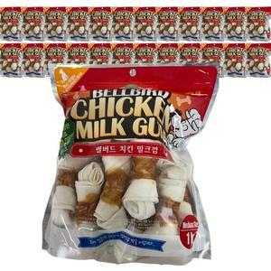 벨버드 치킨 밀크껌 코스트코 개껌 대용량 2kg M