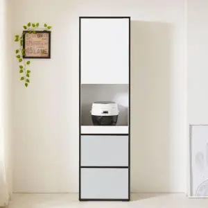 아트박스/벨리카가구 소미 500 밥솥장 에어프라이어 선반 수납장 렌지대