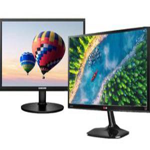 삼성 엘지 20인치와이드LED 사무업무CCTV모니터 중고