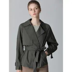 [하프클럽/쉬즈미스]벨티드 숏 트렌치코트 (택가격 278000원)