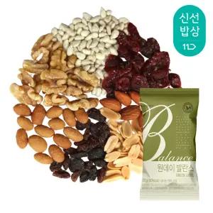 [산과들에] 하루견과 원데이발란스그린 50봉 낱봉 / 견과 견과류 간식