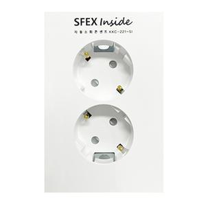 동양일렉트릭코드 국산( 자동소화 ) 콘센트 매입형 2구