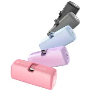 밸류엠 접이식 도킹형 손난로 겸용 C타입 8핀 보조배터리 5000mAh