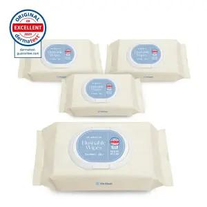 아임클린 변기에 바로 버리는 비데물티슈 캡형 46매 무향