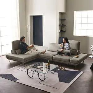 [5만상품권 100증정] 마리스 4인 오픈코너 멀티스윙 전체 천연가죽 소파