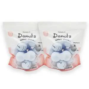 도너츠 J1 골프공 2피스 삼선 퍼팅라인 30구