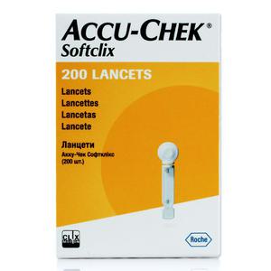 로슈 아큐첵 소프트클릭스 채혈침 28G 1박스 200개 란셋