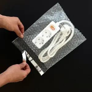 투명 에어캡봉투 접착형 , 뽁뽁이 안전봉투