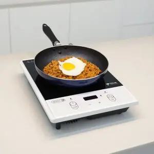 [키친아트] 2000W 쾌속발열 1구 하이라이트 전기레인지 KHT-4004 / 화이트