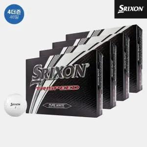 [4더즌/48알]2024  트라이스피드 퓨어 소프트 골프볼[남여공용][화이트][3피스]