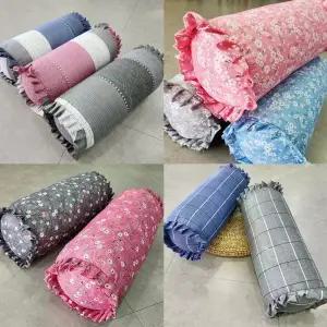 캔디베개 커버 피치스킨 할머니 둥근베개 원형 폴리 사탕커버 가성비 단체