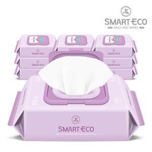 스마트에코 비바체플러스 120매 10팩 캡형 아기물티슈