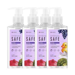 세이프 주방세제 천연미네랄 오리지널 용기형 385ml 4개