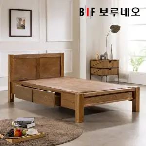 뜨끈뜨끈 서랍수납 원적외선 황토볼 온돌침대 S