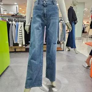 시슬리/애플아울렛/디스트로이드 와이드 데님 팬츠 SADPA5511