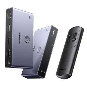 유그린 3대1 8K 60Hz HDMI 2.1 스위치 선택기 CM624