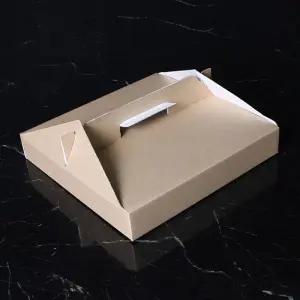 NK 손잡이 피자박스 11인치 크라프트 튼튼 합지 피자상자 100개