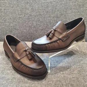 [탠디]탠디 MG01 탠디 미셸by탠디 남성 굽3cm 데일리 태슬 로퍼 324041 BR (31437006)