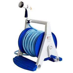 아이리스 스탠드형 호스릴 50m 하이퍼호스릴NHRA-50AGRM(BL) 코스트코 코스트코 두레