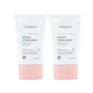 [무료배송]  마데카 더마 쉴드 세이프 톤업 선크림 50ml (SPF50 ) 2개