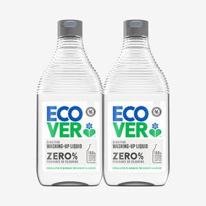 에코버 제로 저자극 주방세제 무향 450ml 2개세트 +펌프