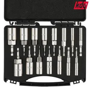 케이디와이 롱비트소켓 세트 육각 소켓 일체형 15종 KBS-16S