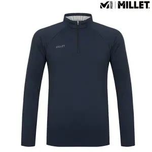 [밀레] [ 25SS 신상특가 ] 남성 냉감 여름용긴팔 집업 신축성좋은 반집업티I_US