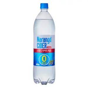 나랑드 사이다 1.25L X 12PET 탄산 제로사이다 음료수