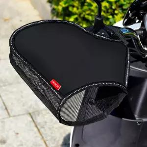 여름용 자외선차단 오토바이 핸들커버 메쉬덮개 햇빛가리개 장갑 시원한 통풍 방수 바이크 스쿠터 손등 바